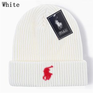 God kvalitet ny designer polo beanie unisex höst vinter mössor stickad hatt för män och kvinnliga hattar klassisk sportskalle mössor damer casual z13