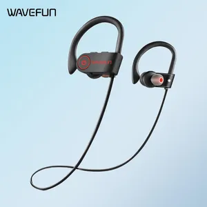 Wavefun XBuds Bluetooth Наушники Беспроводные наушники с ушным крючком IPX7 Водонепроницаемые спортивные наушники Super Bass Музыкальный игровой режим