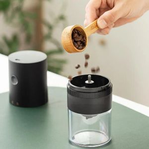 Mills 2022 Ny trådlös bärbar elektrisk kaffekvarn Yrke Ceramic Beans Malning Typec Core Coffee Grinder Charge USB J7G5
