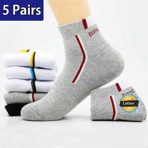 Skarpetki sportowe 5 par mężczyzn Skarpetki sportowe wiosna jesienna lato Lise Lise Kidton Socks Sockin