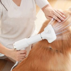 Dryer Arrival Ergonomics 300W 2 in 1 Pet Brush Dryer 3 Speed Electronic Cat Dog Hair Blowing Comb Pet Hair Dryer Brush Pet Grooming