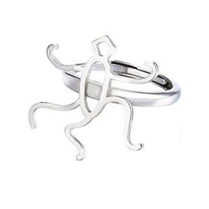 Ringar Sterling Sier Claw Ring Base Prong Blank Ring Cabochon Inställning som gör Handgjorda smycken gåva för kvinnor