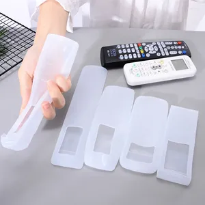 Remote Controlers Dust Protect Storage Bag Portable Silicone Air Condition Control Case TV Cover Transparent