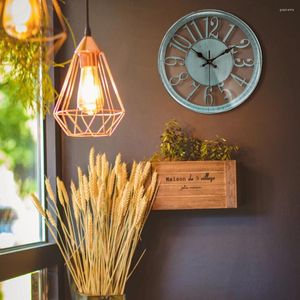 Zegary ścienne 30 cm Cround Clock for Sali Decor Modern Simple Home Garden Office Cafe Dekoracja kawiarni
