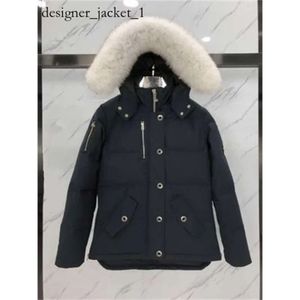 Wysokiej jakości luksusowe męskie moose kurtka kłyknica futro kurtka pucha płaszcz Mooss Knuckle Down Winter Womens and Mens White Fox Down Jacket Męcze kurtki 4861