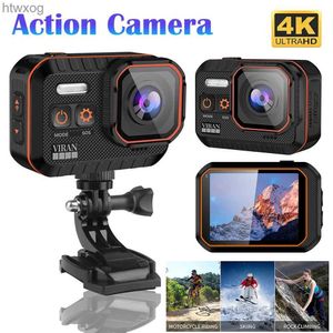 Sports Action Video Cameras WiFi Sports DV CAM Electronic Image Stabilization 4K 60fps Action Video Cam 2 Inch IPS Screen 170 Wide Vinkle for Outdoor Sport YQ240129