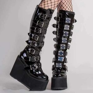 Buty punkowe kobiety buty poby