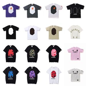 2024 mens women designer t shirt hip hop clothes summer shirts women t shirts Fashion paint couple short sleeves tee loose