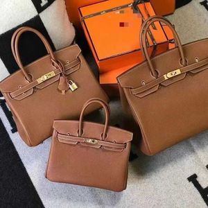 Wholesale Top Original party Home tote bags online shop style handmade sewing bag original factory Togo calf leather Have Real Logo