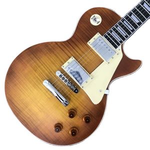 Custom Shop, Made in China, chitarra elettrica standard di alta qualità LP, tastiera in ebano, ponte Tune-o-Matic, spedizione gratuita