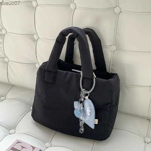 Bolsas de noite Bolsas casuais para mulheres 2024 Novo designer bolsas acolchoadas macias acolchoadas bolsa de ombro pequena bolsa de compras feminina chique