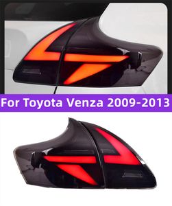 LED-bakljus för Toyota Venza Led Taillight 2009-2013 Bakre dimlampan Turn Sign Light Reverse Brake Taillight Assembly