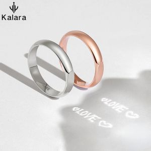 Rings Projection Sier Ring A Gift of Love Lovers' Same Style Aesthetic Personalized Jewelry Valentine's Day Gift Confession Artifact