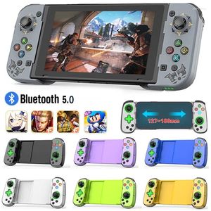 ゲームコントローラーIOS Android PUBGモバイルゲームJoypad Telescopic GamePad Joystick Switch PS4 PC用ワイヤレスBluetoothコントローラー