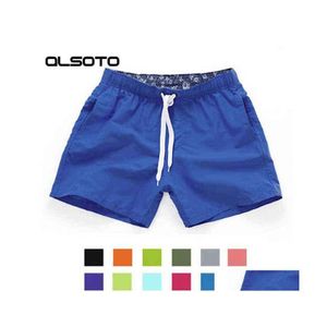 Homens Swimwear Mens Swim Shorts Beach Board Natação Curto Quick Dry Maiôs Running Sport Surfing Homme Drop Delivery Vestuário Clo Dhsjt