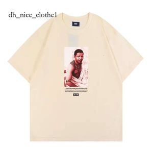 KITH TシャツメンズデザイナーTシャツTシャツTシャツトレーニングシャツ大型TシャツティーTシャツ100％コットン高品質Tシャツヴィンテージ半袖サイズ512