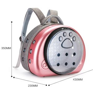 Carriers Cat Backpack Carrier Cat Cage Transport Dog Cat Bag Travel Pet Portable Breathable Carrier Backpack for Pets Outdoor Traveling