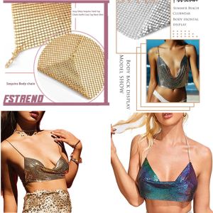 Necklace Shiny Metal Mesh Cloth Chain Armour Jewelry Making Metal Mesh Fabric Diy Making Bra Cloak Pants Diy Bag Handmade Craft Material