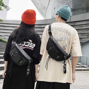 leisure Waist Bags Small Backpack Men's Trendy Shoulder Bag Crossbody Chest Sports Casual Ins