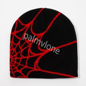 Spindel stickning beanies hatt män kvinnor höst vinter varm mode utomhus spindel web cap för kvinnor hattar 55555