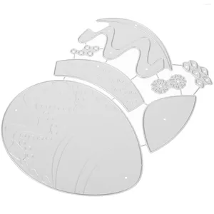 Butelki do przechowywania Scrapbooking DIY Die Easter Metal Cut Cuttil do wytłaczania Po