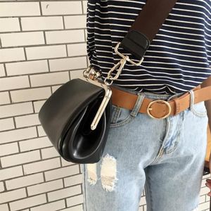 New 2021 Bags For Women Casual Viantage Clip Shoulder Bags With Wide Strap Female Designer Handbag Crossbody And Purse211M