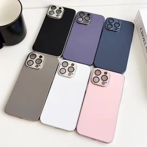 Electroplated titanium alloy Full package Phone Cases For iPhone 15 14 13 12 11 Pro Max Mobile Back Shell 15Pro 15ProMax 14Pro 14ProMax Cover