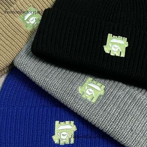 العلامة التجارية الأمريكية العصرية الباردة التطرز لا تقهر خمسة خطوط قبعة الصوف السميكة للرجال والنساء الخريف والشتاء شارع باوتو baotou قبعة 38