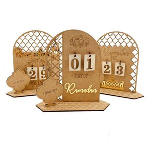 2024 Ramadan Countdown Calendar Islamic Muslim Mubarak Decoration Home Decoration Gift Party Decoration 240129