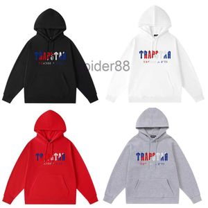 Herren Designer Hoodie Trainingsanzug Trapstar Marke Bedruckte Sportbekleidung Herren T-Shirts 16 Farben Warme Zweiteilige Set Lose Hoodie Sweatshirt Hosen Jogging Man QS2E