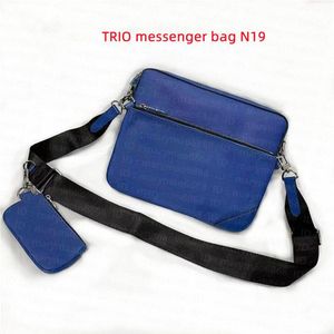 El çantaları erkekler deri üçlü messenger çantaları omuz crossbody erkekler üç parçalı çanta küçük postacı çanta çapraz gövde çanta po280p
