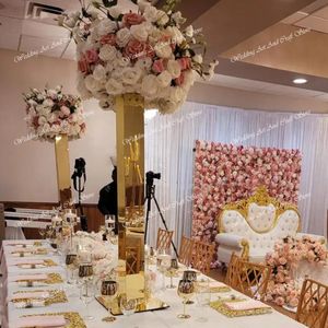 10 pz) Centrotavola floreale personalizzato per matrimonio Decorazione Palle di fiori di rosa artificiale stand per fiori nuziali Arco Cerimonia di nozze Arco di fiori 379