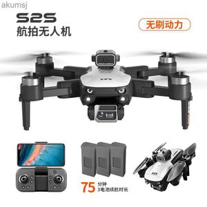 Dronlar Yeni RC Drone S2S Engel Kaçınma İnsansız Hava Aracı 4K/6K Uçak Hava Kamerası Çok Battery Versiyon Uçak Oyuncakları Hediye YQ240129