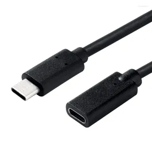 3.1 Tipo C macho para cabo adaptador de extensão de conector fêmea