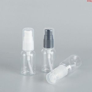 30ml x 50 garrafa plástica transparente vazia do animal de estimação com bomba da loção pequeno recipiente de creme cosmético que empacota garrafasgoods etubk
