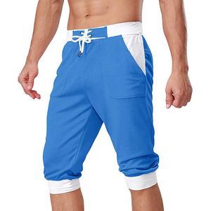 Summer Mens Fashion Outdoor Leisure Sports Feet Tide Brand Mesh Shorts