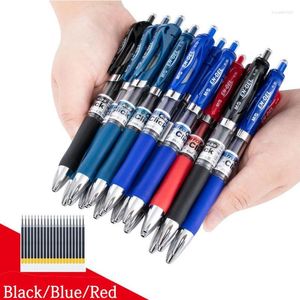 Retractable Ballpoint Pens Refill Medium Point Click For Journal Notebook Writing Office Supplies Pen Japanese Style