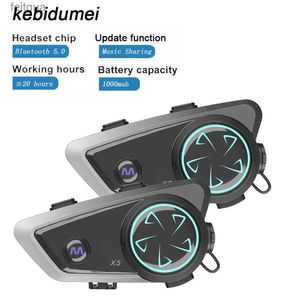 Walkie Talkie Bluetooth 5.0 Motosiklet İnterkom 2 Riders için Su Geçirmez Şahin Motosunu Motosiklet Motosiklet Motosiklet İletişimciler Interphew YQ240130