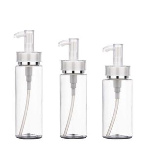 120ml 160ml 200ml Plastic cosmetic packaging PET lotion pump bottle high-end sub-bottling acrylic pump bottle hot sale Vudio Qgwga