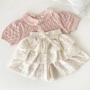 Shorts Summer Sweet Children Clothing Kids PP Embroider Baby Girls Lace Cotton Boy Girl Cake