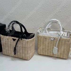 Quality Designer Bag high-capacity Woven Pbag tote Handbag Classic Fashion Versatile One Shoulder Messenger Bag Vegetable basket b262Y