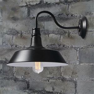 Vintage Idustrial Retro Age Simple Style Barn Wall Lamp Sconce Inomhus utomhus Lätt remskiva BB Restaurang Bar Belysning Korridor A320i