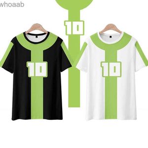 Men's T-Shirts Ben10 Alien Force 3D Print T Shirt Women Men Summer Fashion Short Sleeve Funny Tshirt Ben Tennyson Graphic Tees Cosplay Costume 240130