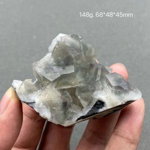 Pendants 100% Natural green stepped fluorite cluster mineral specimens Gem level Stones and crystals