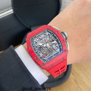 Schweizer Uhr RM Armbanduhr Richards Milles Armbanduhr Rm11-03 Serie Rot Rm11-03 Datum Timing Luxus Handgelenk Chronograph Uhr
