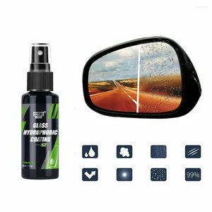 Car Wash Solutions 50ml Water Repellent Spray Anti Rain Coating For Motorcycle Glass Hydrophobic Ati-Fog Liquid Windshield Mirror Agent