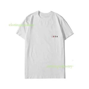 印刷された女性シャツトップババリーファッションTシャツTシャツレターユニークな半袖男性シャツルースカジュアルデザイナーメープルT L 719 S 63 S