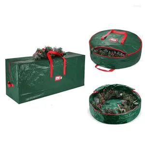 Borse portaoggetti Mobili natalizi Borsa per cuscino Organizzatore Alberi di Natale Ghirlanda Confezioni da giardino Sacchi Custodia protettiva Custodia protettiva