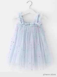 Mädchen Kleider Kleinkind Baby Mädchen Kleid Regenbogen Pailletten Tüll Tutu Vestidos 6 Monate-5 Jahre Kinder Geburtstag Party Prinzessin Set Infant Sommer süß