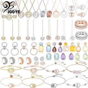 Colares 2024 New Trend Original Jewelry Conjunto de jóias Fashion Fashion Gold Silver Austria